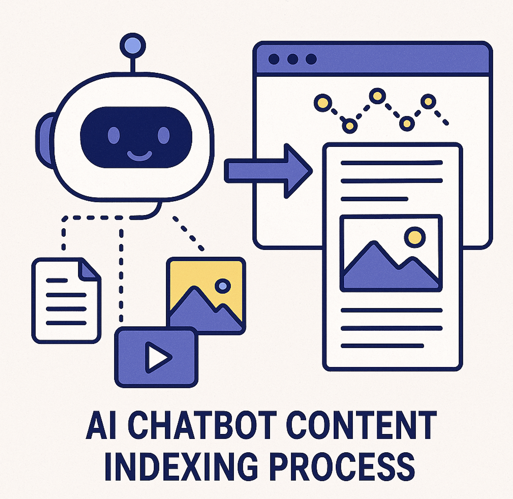 Ai chatbox content indexing process