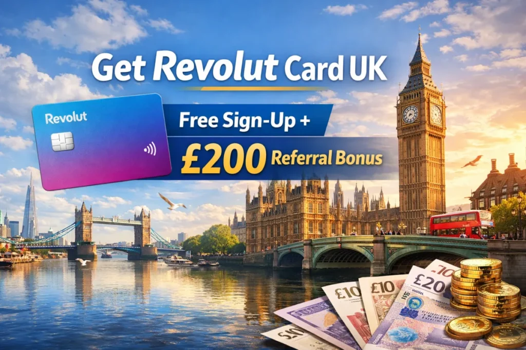 Get Revolut Card UK Free Sign-Up